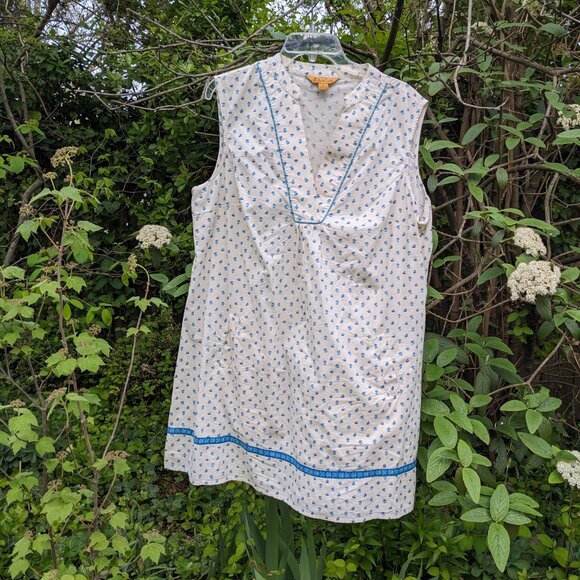 April Cornell Sleeveless A-line Tunic Dress with Pockets - Picture 1 of 11